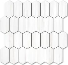 Peel and Stick Backsplash Tile Vamos Tile Long Hexagon Peel and Stick Backsplash Tile Vamos Tile Long Hexagon