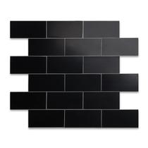 Peel and Stick Tile Backsplash Revatile, 12 x 12 cm, PVC, pacote com 10 Peel and Stick Tile Backsplash Revatile, 12 x 12 cm, PVC, pacote com 10