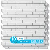 Peel & Stick impermeável para serviços pesados Tile Art3d de 10 folhas Peel & Stick impermeável para serviços pesados Tile Art3d de 10 folhas