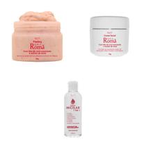 Peeling Creme Facial E Água Micelar Romã Produzir Colágeno