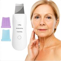 Peeling Ultrassônico Portátil Cravo Acne Lifting Ionização