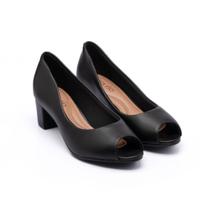 Peep Toe Beira Rio Feminino Salto Médio Confortavél Leve Anatômico Casual Trabalho Salto 5 cms - Peep Toe Beira Rio Feminino Salto Médio Confortavél Leve Anatômico Casual Trabalho Salto 5 cms -
