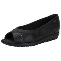 Peep toe feminino anabela piccadilly 112009 Peep toe feminino anabela piccadilly 112009