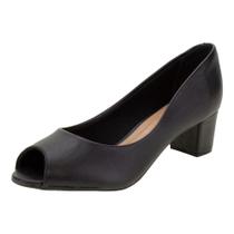 Peep toe feminino salto baixo beira rio - 4777300 Peep toe feminino salto baixo beira rio - 4777300