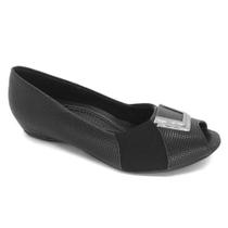 Peep Toe Feminino Usaflex N2289031 Tresse