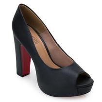 Peep Toe Meia Pata Sense Bella SB21-94004NP