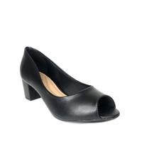 Peep Toe Salto Grosso Beira Rio Feminino