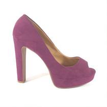Peep Toe Violeta