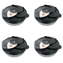 Pega Mosca Eletrico Kit 4 Uni Prende Mosquito Captura Inseto Pernilongo Isca Gaiola Repelente Reservatorio Casa Protecao