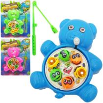 Pega peixe a corda urso mini pescaria colors na cartela