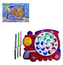 Pega Peixe A Pilha Trenzinho Na Caixa 4X23Cm - Ark Brasil