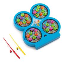 Pega Peixe Com Varinha De Pescar Fishing Game Brinquedo - Polibrinq