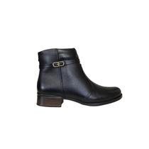 Pegada Bota Cano Curto Em Couro Feminina Ref. 282014 - Pegada Bota Cano Curto Em Couro Feminina Ref. 282014 -