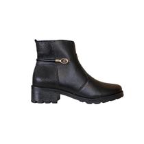 Pegada Coturno Feminino em Couro Ref. 281421 -