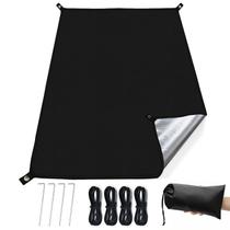 Pegada de barraca de acampamento KRUI PU 2000mm à prova d'água 218x150cm Pegada de barraca de acampamento KRUI PU 2000mm à prova d'água 218x150cm