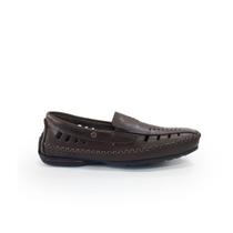 Pegada Mocassim Drive Masculino Couro Perfuros Ref. 140725 -