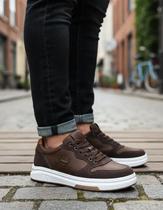 Pegada Sapatenis Masculino em Couro Ref. 112304
