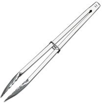 Pegador de Carne Brinox Aço Inox Cozinha Churrasco Pinça 40cm Pegador de Carne Brinox Aço Inox Cozinha Churrasco Pinça 40cm