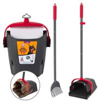 Pegador de Cocô para Cães Grandes - Braço e Martelo com 2 Bolsas Pegador de Cocô para Cães Grandes - Braço e Martelo com 2 Bolsas