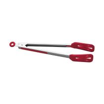 Pegador De Cozinha Versátil Silicone 31 Cm Vermelho