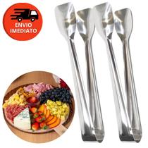 Pegador De Frios Aço Inox Multiuso Gelo Fruta Petisco Doce Salada Universal Cozinha E Restaurante Se