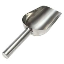 Pegador de Gelo Pá para Pegar Gelo do Balde Inox Bar Cozinha Pegador de Gelo Pá para Pegar Gelo do Balde Inox Bar Cozinha
