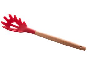 Pegador de massas charmy cabo bambu silicone vermelho 31cm - lyor Pegador de massas charmy cabo bambu silicone vermelho 31cm - lyor