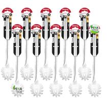 Pegador de Massas Cook 32,3 cm Original Inox Prata Kit 10 Un Pegador de Massas Cook 32,3 cm Original Inox Prata Kit 10 Un