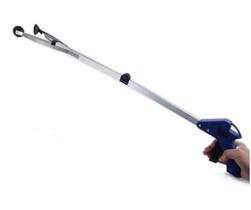 Pegador De Objetos Garra Mão Mecânica Extensor Vara 80Cm
