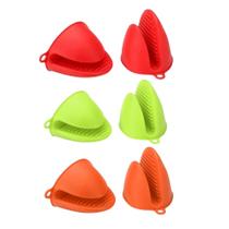 Pegador de panelas luva de silicone bico térmico mimo style 2 unidades sn916