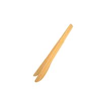 Pegador de Salada Bambu Natural 30cm Pinça Alimentos Pegador de Salada Bambu Natural 30cm Pinça Alimentos