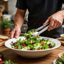 Pegador de Salada em Aço Inox Palácio para Servir