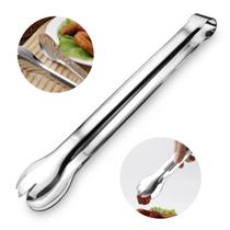 Pegador de Salada Inox Longo Frutas Doces Grande 29Cm Pegador de Salada Inox Longo Frutas Doces Grande 29Cm