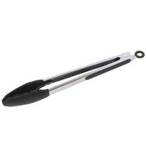 Pegador De Salada Inox Silicone Preto (SN11234X) Pegador De Salada Inox Silicone Preto (SN11234X)