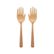 Pegador de Saladas de Bambu de Mãozinha - Oikos Pegador de Saladas de Bambu de Mãozinha - Oikos