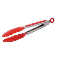 Pegador de Silicone Cazza com Trava Inox - Item Sortido Pegador de Silicone Cazza com Trava Inox - Item Sortido