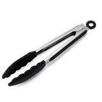 Pegador De Silicone e Inox Para Carne Churrasco Salada Cozinha Pegador De Silicone e Inox Para Carne Churrasco Salada Cozinha