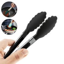 Pegador De Silicone Para Cozinha Pinça Culinária Inox Pegadores Pegado De carne Legumes Alimentos Pegador De Silicone Para Cozinha Pinça Culinária Inox Pegadores Pegado De carne Legumes Alimentos