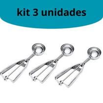 Pegador de Sorvete Com Raspador Inox Manual Concha Pegador De Sorvete Bola Pratico Reforçado Profissional Pegador de Sorvete Com Raspador Inox Manual Concha Pegador De Sorvete Bola Pratico Reforçado Profissional