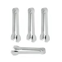 Pegador Gelo Frios Carne Inox Mini Utensilios Bar Restaurante 4un Pegador Gelo Frios Carne Inox Mini Utensilios Bar Restaurante 4un