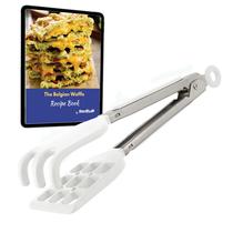 Pegador Mini para Waffles StarBlue 20 cm com Cabo de Silicone e Nylon Pegador Mini para Waffles StarBlue 20 cm com Cabo de Silicone e Nylon