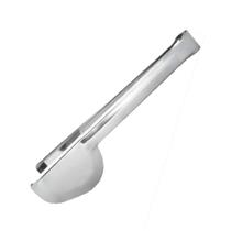 Pegador Multiuso Aço Inox Pinça Churrasco Salada Massa 20cm Doces Gelo Pinça Salgados Lanches