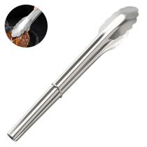 Pegador Multiuso de Inox 38Cm Facilita Manusear Alimentos