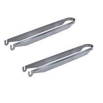 Pegador Multiuso Inox 430 Para Grelha Carnes Churrasco 2un.