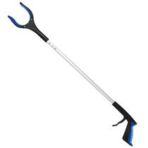 Pegador Objeto Garra Mão Mecânica Braço Extensor Azul 82Cm Pegador Objeto Garra Mão Mecânica Braço Extensor Azul 82Cm