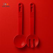 Pegador para Saladas Legumes Almoço de Plastico