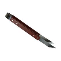 Pegador Pinça para Churrasco Inox GaúchoGrill 40cm Grilazer Resistente e Ergonômico Pegador Pinça para Churrasco Inox GaúchoGrill 40cm Grilazer Resistente e Ergonômico