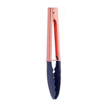Pegador Universal Cozinha 23cm Nylon Azul Cabo Rose Pegador Universal Cozinha 23cm Nylon Azul Cabo Rose