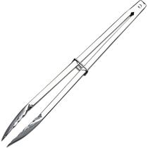 Pegador Universal Inox Brinox Churrasco Carne Cozinha 39,5cm Pegador Universal Inox Brinox Churrasco Carne Cozinha 39,5cm