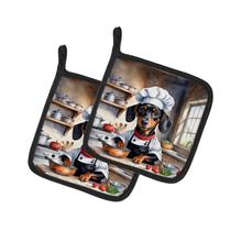 Pegadores de Panela Caroline's Treasures Dachshund Chef 19x19 cm Pegadores de Panela Caroline's Treasures Dachshund Chef 19x19 cm